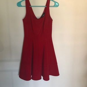 Lulus Red Skater dress